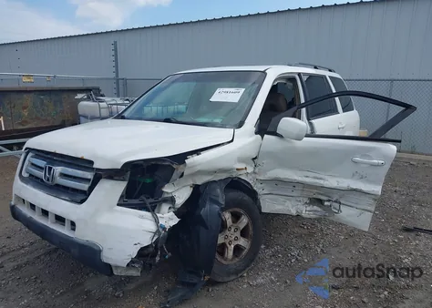 2007 Honda Pilot Ex-L z USA, uszkodzony, nr VIN 2HKYF18787H511235